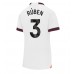 Manchester City Ruben Dias #3 Bortedrakt Dame 2023-24 Korte ermer